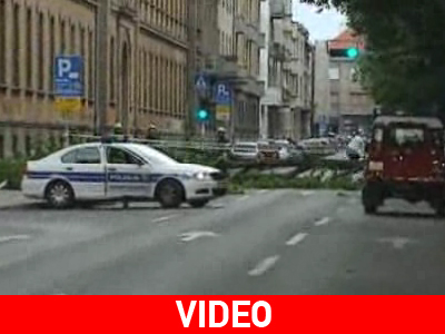 Θύελλα «σάρωσε» την Κροατία