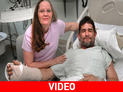 Ο κροταλίας τον έστειλε στο νοσοκομείο