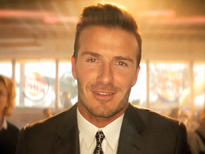 O David διαφημίζει Smoothies