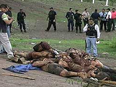 Εκατόμβη νεκρών στο Μεξικό τον Απρίλιο