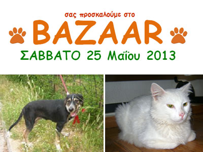 Μπαζάρ συλλόγου «Φίλοι των Ζώων Χαλανδρίου»