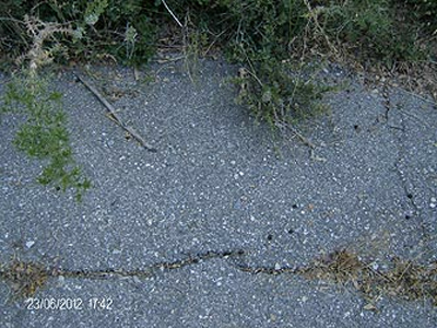 Ανησυχία για επαρχιακό δρόμο στο Ρέθυμνο