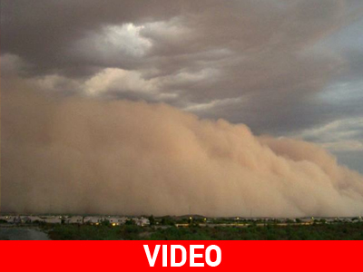 Αμμοθύελλα «σάρωσε» περιοχή στην Αριζόνα των Η.Π.Α.