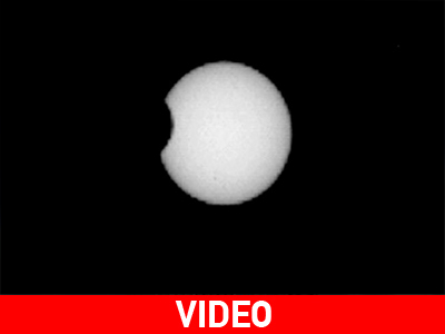 Έκλειψη Ηλίου στον Άρη μέσα από την κάμερα του «Curiosity»