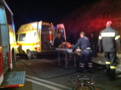 Σοβαρό τροχαίο στους Αγίους Αποστόλους