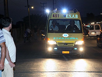 Τροχαίο ατύχημα με σοβαρά τραυματία στη Λαμία