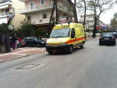 Τροχαίο ατύχημα στη Λαμία