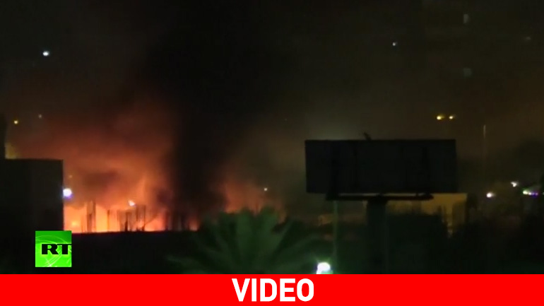 Κόλαση φωτιάς στη Βαγδάτη