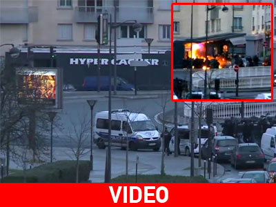 Video ντοκουμέντο από την επέμβαση της αστυνομίας στο εβραϊκό παντοπωλείο Video ντοκουμέντο από την επέμβαση της αστυνομίας στο εβραϊκό παντοπωλείο