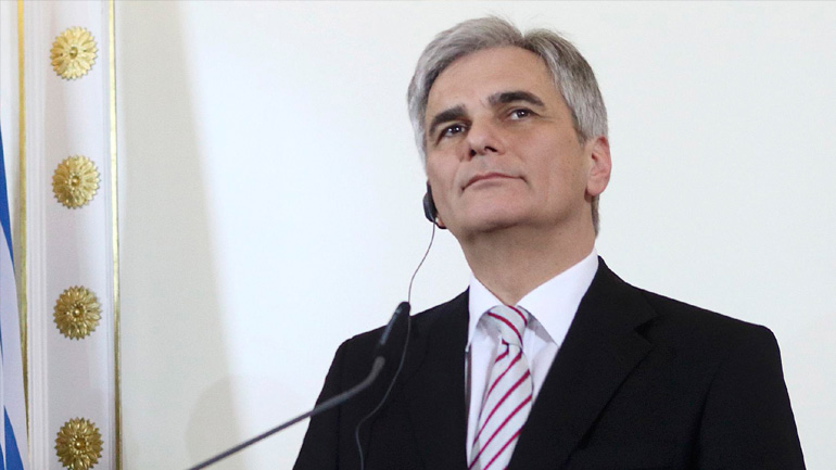 Τετ α τετ Τσίπρα με τον καγκελάριο της Αυστρίας