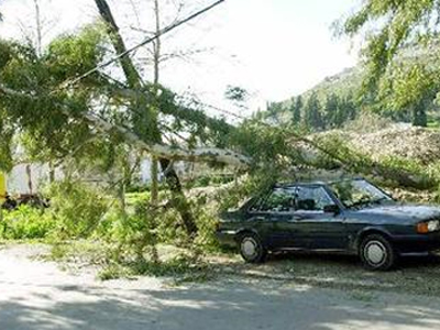 Μεγάλα προβλήματα στον Βόλο λόγω ισχυρών ανέμων