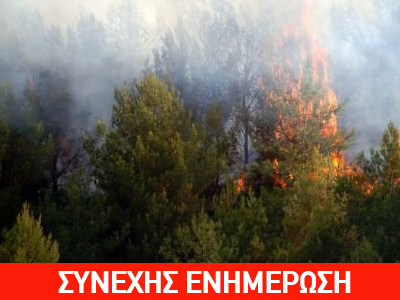 Τα πύρινα μέτωπα στην υπόλοιπη Ελλάδα