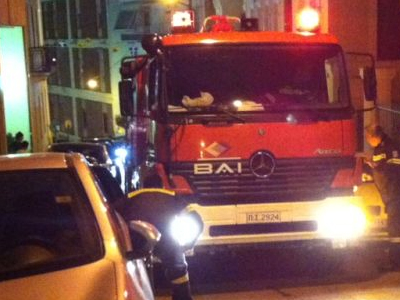 Φωτιά σε περίπτερο στο Κουκάκι