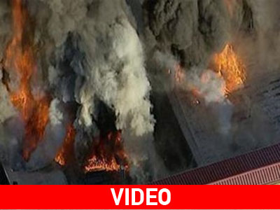 Νέα Υόρκη: Μεγάλη πυρκαγιά σε γκαράζ