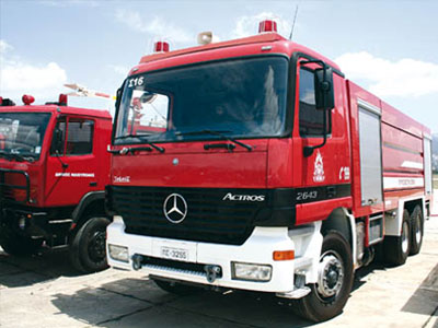 Αναστάτωση από πυρκαγιά σε χώρο αρτοβιομηχανίας