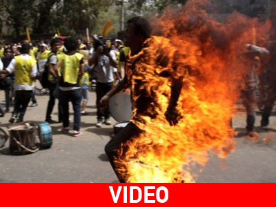 Απεβίωσε Θιβετιανός που αυτοπυρπολήθηκε στην Ινδία