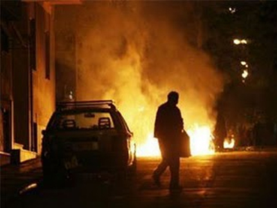 Έγινε παρανάλωμα του πυρός