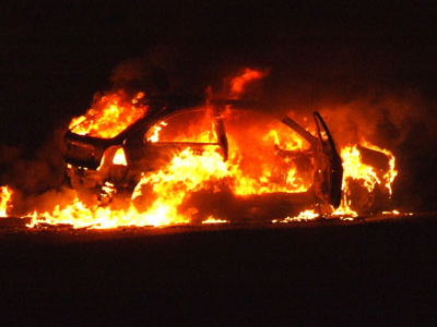 Κάηκε όχημα στην Κυψέλη