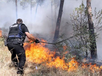 Υπό μερικό έλεγχο η φωτιά στη Ρόδο