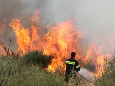 Αγρίνιο: Άναψαν φωτιές τα ελαστικά