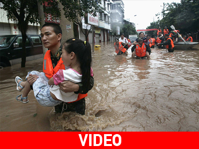 Πάνω από δέκα νεκροί στην Κίνα λόγω πλημμύρων