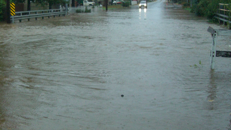 Θεσσαλονίκη: Κλειστοί δρόμοι στον Λαγκαδά από υπερχείλιση χειμάρρου