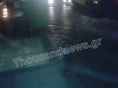 Διακοπές στο ρεύμα λόγω καιρού στη Θεσσαλονίκη