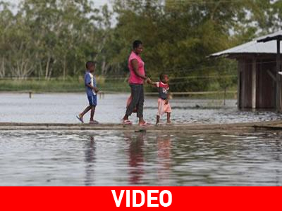 Πλημμύρες σαρώνουν περιοχές στην Κολομβία