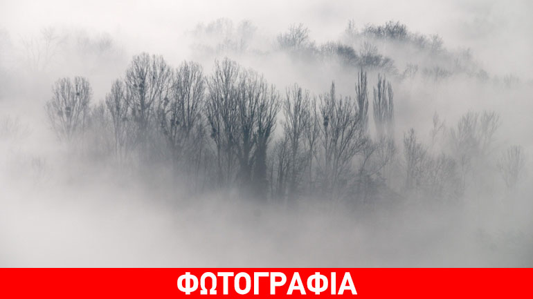 Φθιώτιδα: Πυκνή ομίχλη στη Λαμία – Με δυσκολία η κυκλοφορία των οχημάτων
