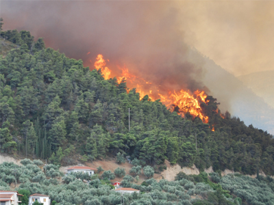 Μεγάλος ο κίνδυνος εκδήλωσης πυρκαγιάς