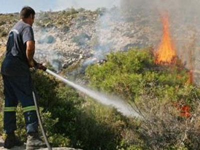 Αίσιο τέλος με φωτιά στην Αιτωλοακαρνανία