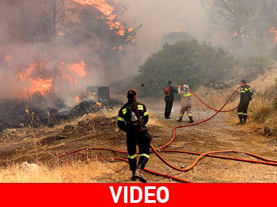 Σε κατάσταση έκτακτης ανάγκης η Ρόδος