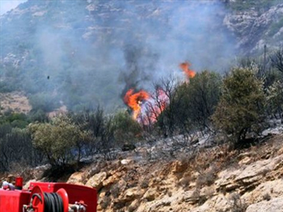 Υπό έλεγχο η φωτιά στην Ξηρολίμνη Λασιθίου