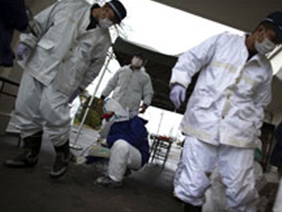 Μόλυνση εργάτριας στη Φουκουσίμα