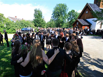 Ημέρα κηδειών στη Νορβηγία