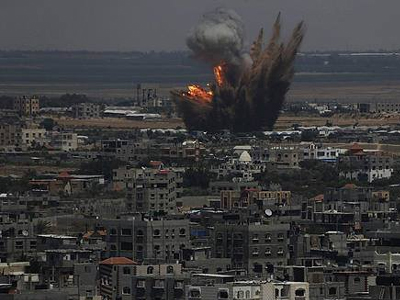 Διαδήλωση του ΣΥΡΙΖΑ έξω από την ισραηλινή πρεσβεία