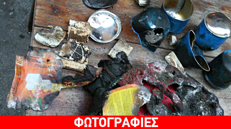 Έριξαν γκαζάκια στα δικαστήρια Ηρακλείου – Πρώτες εικόνες