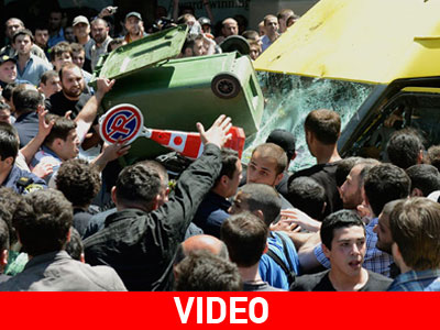 Γεωργία: Ξύλο για τα δικαιώματα των ομοφυλοφίλων