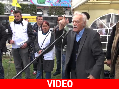 Στο πλευρό των Κούρδων ο Μανώλης Γλέζος