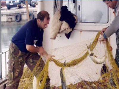 Αντιδρούν οι ψαράδες γρι γρι στη Χαλκιδική