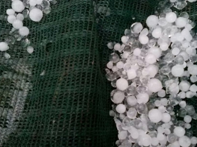 Κρήτη: Έπεσε χαλάζι και κατέστρεψε τις ελιές