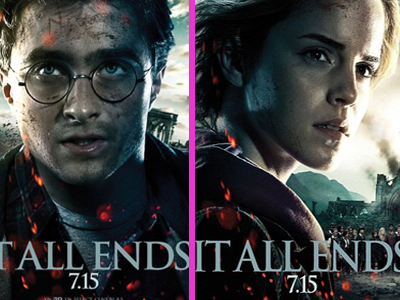 Χαμός για τα poster της τελευταίας ταινίας «Harry Potter»