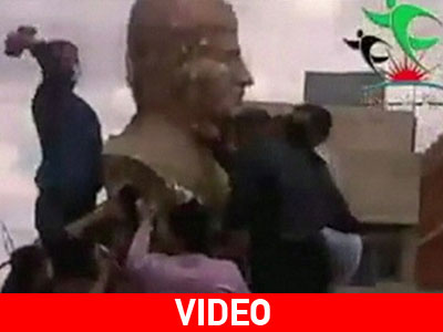 Συρία: Αντικαθεστωτικοί καταστρέφουν προτομή