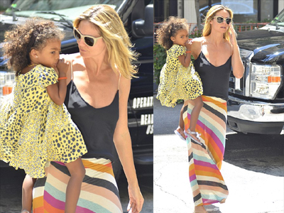 Βόλτα με την κορούλα της