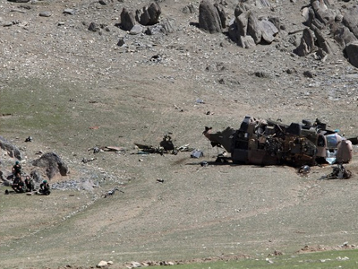 Συντριβή πολιτικού ελικοπτέρου στο Αφγανιστάν – Τρεις νεκροί