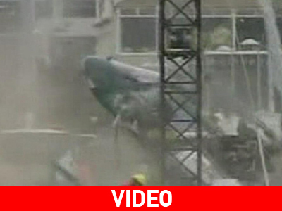 Απίστευτη συντριβή ελικοπτέρου!