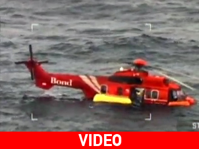 Αίσιο τέλος για επιβάτες ελικοπτέρου ανοικτά του Αμπερτίν