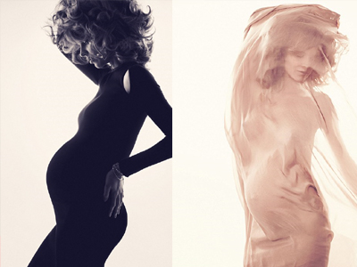 Η Herzigova εμφανίζει την κοιλίτσα της