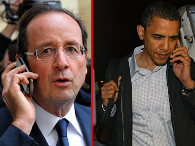 «Τα είπαν» τηλεφωνικά Obama-Hollande