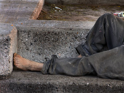 Απανθρακωμένο πτώμα αστέγου στη Λεωφ. Κηφισίας